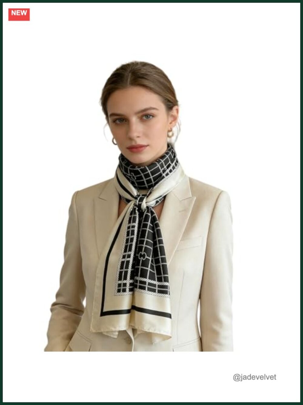 100% Mulberry Silk Scarf Long Lightweight Shawl Wrap Women's Fashion